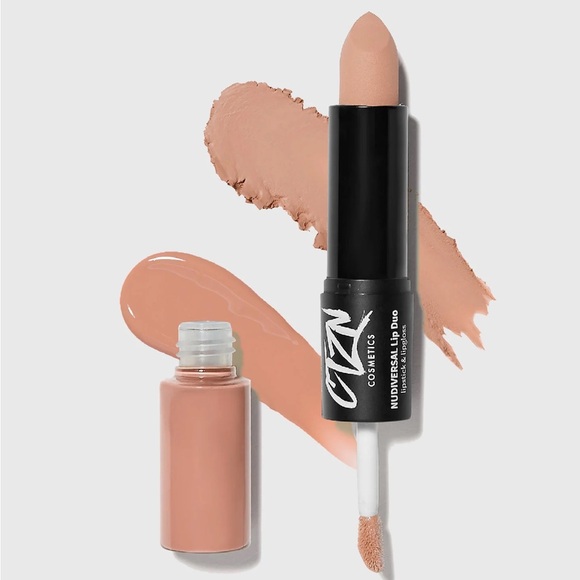 💜 CTZN Cosmetics Nudiversal Lip Duo - Lipstick & Lip Gloss in Capri NWT - Picture 1 of 12